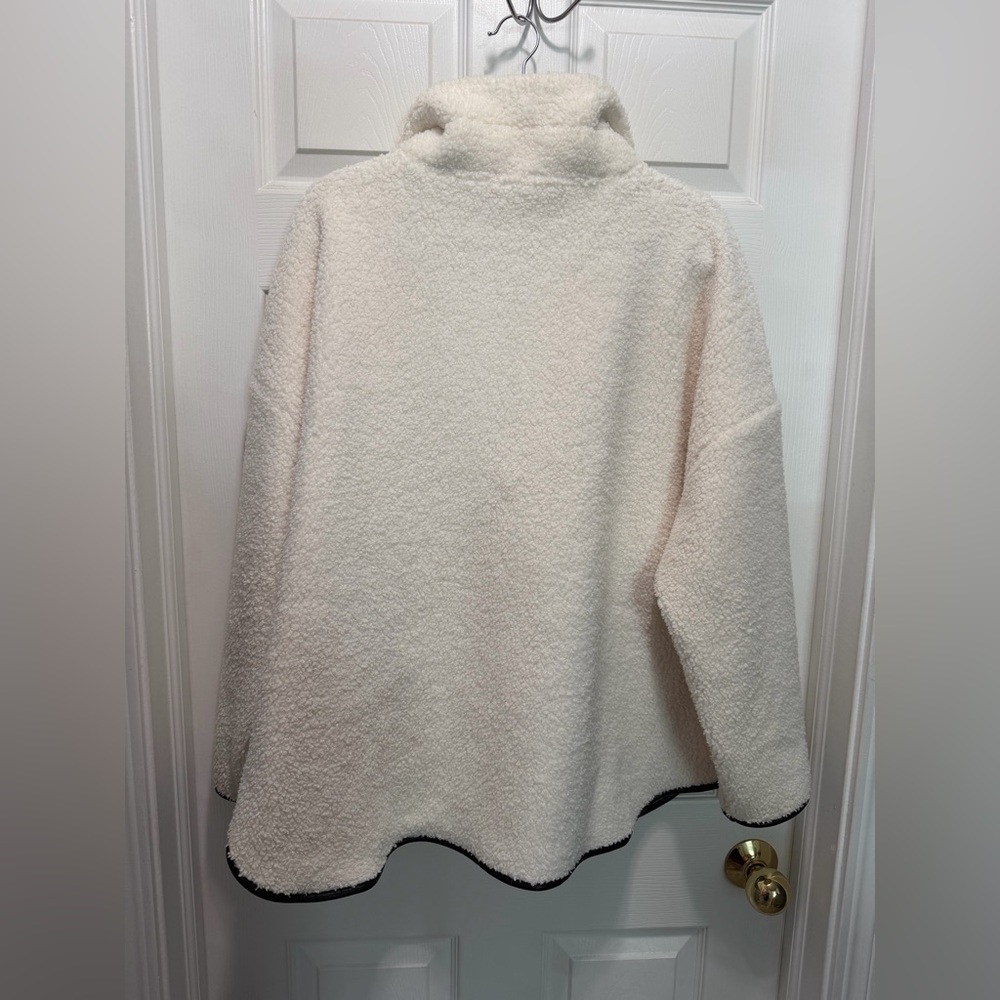 Lilly Pulitzer Soreen Sherpa Popover Sweater EUC - Picture 5 of 7